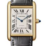 Cartier Tank Louis Cartier WGTA0357 (2025) - Silver dial 38 mm Yellow Gold case (2/2)