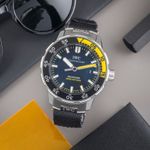 IWC Aquatimer Automatic 2000 IW356801 (2010) - Black dial 44 mm Steel case (1/8)