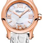 Chopard Happy Sport 274893-5009 (2025) - Parelmoer wijzerplaat 30mm Roségoud (1/1)