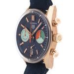TAG Heuer Carrera CBS2241.FN8023 (2025) - Blauw wijzerplaat 39mm Roségoud (4/7)