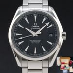 Omega Seamaster Aqua Terra 231.10.42.21.01.003 (2016) - Black dial 42 mm Steel case (1/8)