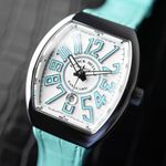 Franck Muller Long Island 1000 CC QZ (2024) - Silver dial 30 mm (5/6)