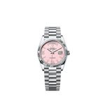 Rolex Day-Date 36 128236 (2025) - Pink dial 36 mm Platinum case (1/1)