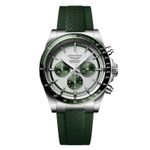 Longines Conquest L3.835.4.02.9 (2024) - Groen wijzerplaat 42mm Staal (1/1)