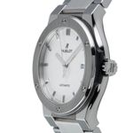 Hublot Classic Fusion 548.NX.2610.NX (2020) - Wit wijzerplaat 42mm Titanium (6/8)