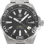 TAG Heuer Aquaracer 300M WAY211A.BA0928 (2021) - Black dial 41 mm Steel case (1/5)