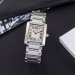 Cartier Tank Française SM W51008Q3 (2005) - 20 mm Steel case (1/8)