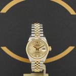 Rolex Lady-Datejust 279173 (2021) - Gold dial 28 mm Gold/Steel case (1/6)