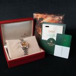 Rolex Lady-Datejust 69173 (Unknown (random serial)) - Champagne dial 26 mm Gold/Steel case (8/8)