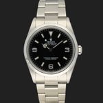 Rolex Explorer 14270 (1999) - Zwart wijzerplaat 36mm Staal (3/8)