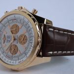 Breitling Bentley 6.75 H44363 (2006) - White dial 48 mm Rose Gold case (3/8)