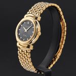 Rolex Cellini 6621/8 (1990) - Grey dial 26 mm Yellow Gold case (4/8)