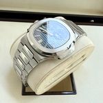 Patek Philippe Nautilus 5712/1A-001 (2010) - Blue dial 38 mm Steel case (6/7)