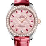 Omega Seamaster Aqua Terra 220.28.34.20.60.001 (2026) - Roze wijzerplaat 34mm Staal (1/1)