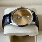 Jaeger-LeCoultre Master Ultra Thin Date Q1288430 (Unknown (random serial)) - Champagne dial 40 mm Steel case (5/7)
