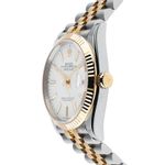 Rolex Datejust 36 126233 (2019) - White dial 36 mm Gold/Steel case (4/7)