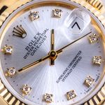 Rolex Datejust 31 68278 (1988) - Silver dial 31 mm Yellow Gold case (2/8)