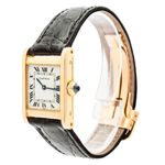 Cartier Tank 78092 (Unknown (random serial)) - White dial 30 mm Yellow Gold case (4/6)