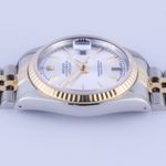 Rolex Datejust 36 16233 (1990) - Grey dial 36 mm Gold/Steel case (5/8)