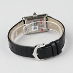 Cartier Tank WSTA0071 (2025) - Black dial 22 mm Steel case (6/8)