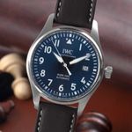 IWC Pilot Mark IW327003 (2018) - Brown dial 40 mm Steel case (3/8)