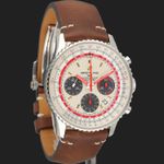 Breitling Navitimer 1 B01 Chronograph AB01219A1G1X2 (2023) - Zilver wijzerplaat 43mm Staal (4/8)