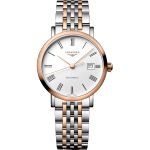 Longines Elegant L4.310.5.18.7 (2026) - Wit wijzerplaat 29mm Goud/Staal (1/1)