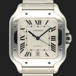 Cartier Santos WSSA0018 (Onbekend (willekeurig serienummer)) - 40mm Staal (3/8)