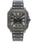 Cartier Santos WSSA0039 (2023) - Black dial 40 mm Steel case (1/4)