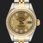 Rolex Lady-Datejust 69173 (1995) - 26mm Goud/Staal (2/8)