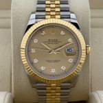 Rolex Datejust 41 126333 (2022) - 41mm Goud/Staal (1/8)