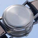 Patek Philippe Calatrava 3445 (Unknown (random serial)) - Silver dial 35 mm White Gold case (6/8)