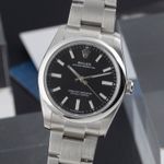 Rolex Oyster Perpetual 34 124200 (Unknown (random serial)) - Black dial 34 mm Steel case (3/8)