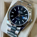 Rolex Datejust 41 126334 (2024) - Zwart wijzerplaat 41mm Staal (3/7)