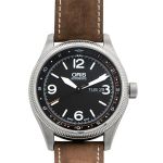 Oris Royal Flying Doctor Service Limited Edition 01 735 7728 4084-Set LS (2023) - Zwart wijzerplaat 45mm Staal (2/2)