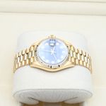 Rolex Lady-Datejust 69178 (1987) - Zwart wijzerplaat 26mm Geelgoud (3/7)