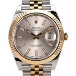 Rolex Datejust 41 126333 (2016) - Zilver wijzerplaat 41mm Goud/Staal (1/8)