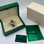 Rolex Daytona 126505 (Unknown (random serial)) - Black dial 40 mm Rose Gold case (2/8)