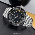 Oris Aquis Depth Gauge 01 733 7755 4154-Set MB (2023) - Zwart wijzerplaat 46mm Staal (2/8)