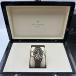 Patek Philippe Calatrava 7234R-001 (2020) - Brown dial 37 mm Rose Gold case (3/8)