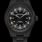 Hamilton Khaki Field H70665130 (2024) - Zwart wijzerplaat 42mm Titanium (1/6)