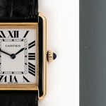 Cartier Tank Solo W5200002 (2015) - White dial 31 mm Yellow Gold case (5/7)