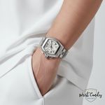 Cartier Roadster 2618 (Unknown (random serial)) - Black dial 40 mm Steel case (7/8)