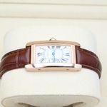 Cartier Tank Américaine W2607456 (2017) - Silver dial 35 mm Rose Gold case (3/8)