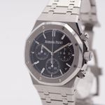 Audemars Piguet Royal Oak Chronograph 26240ST (2023) - Black dial 41 mm Steel case (4/8)