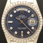 Rolex Day-Date 1804 (1973) - Silver dial 36 mm Platinum case (2/8)