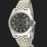 Rolex Datejust 41 126300 (2024) - Grijs wijzerplaat 41mm Staal (1/8)