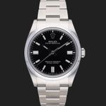 Rolex Oyster Perpetual 126000 (2020) - Turquoise dial 36 mm Steel case (3/8)