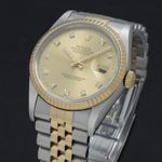 Rolex Datejust 36 16233 (1990) - Goud wijzerplaat 36mm Goud/Staal (7/7)