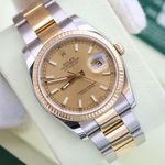 Rolex Datejust 36 116233 (Onbekend (willekeurig serienummer)) - 36mm Goud/Staal (5/8)